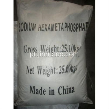 Hexametafosfato de sódio de grau industrial SHMP 68%